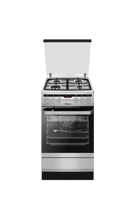 Aragaz hansa fcmx59221, 4 arzatoare, mixt, 4 arzatoare, grill, rotisor