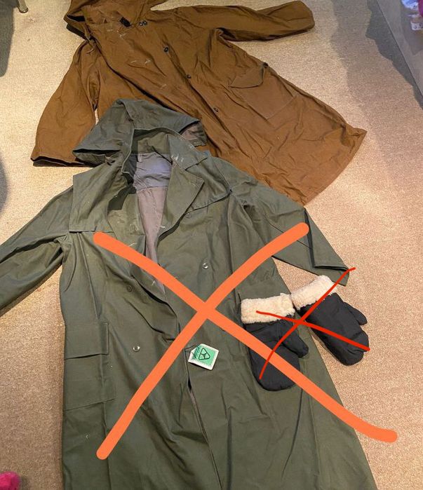 Плащи советского производства,новые непромокаемые для рыбалки