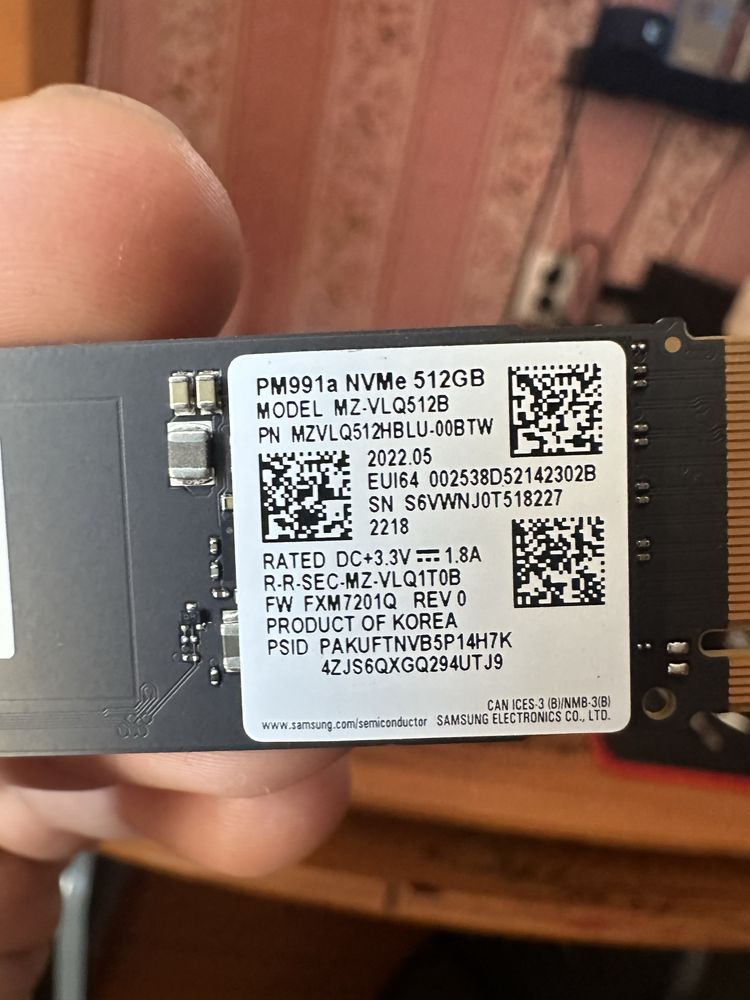 Продам SSD M2