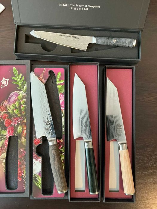 Cutite bucatarie japoneze KAI Shun Limited edition si Miyabi. Noi.
