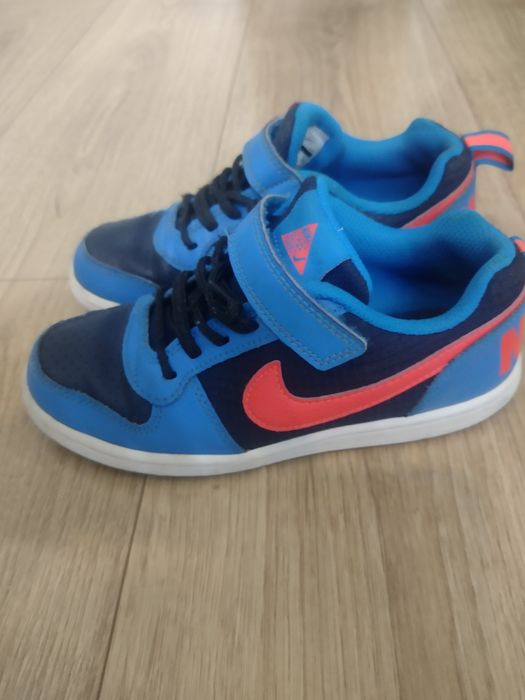 Nike Court Borough Low Navy Blue Red mărimea 31