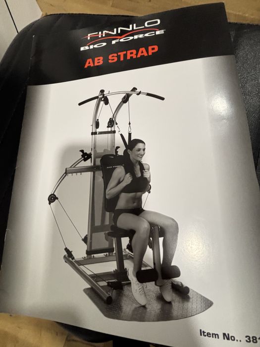 Aparat fitness FINNLO BIO Force plus accesorii originale- stare impeca