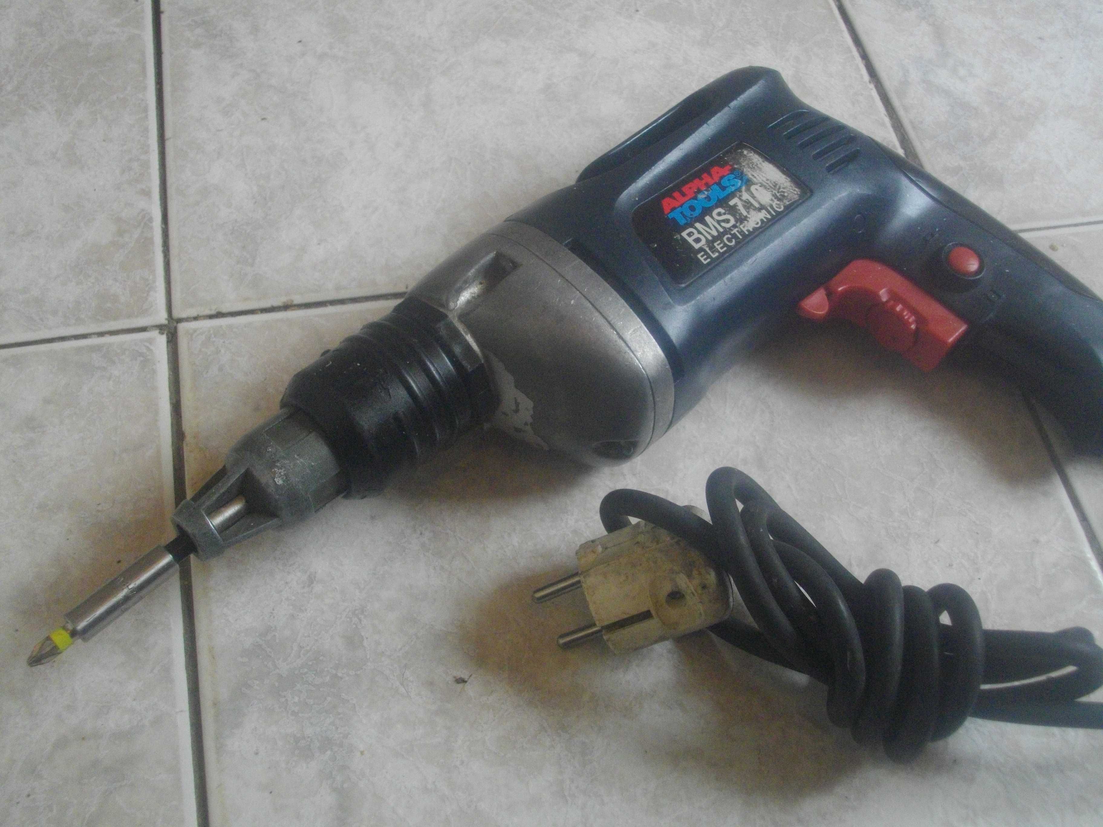 Немски Профи Ел.Винтоверт За Гипсокартон 710W ALPHA TOOLS/MEISTER CRAF