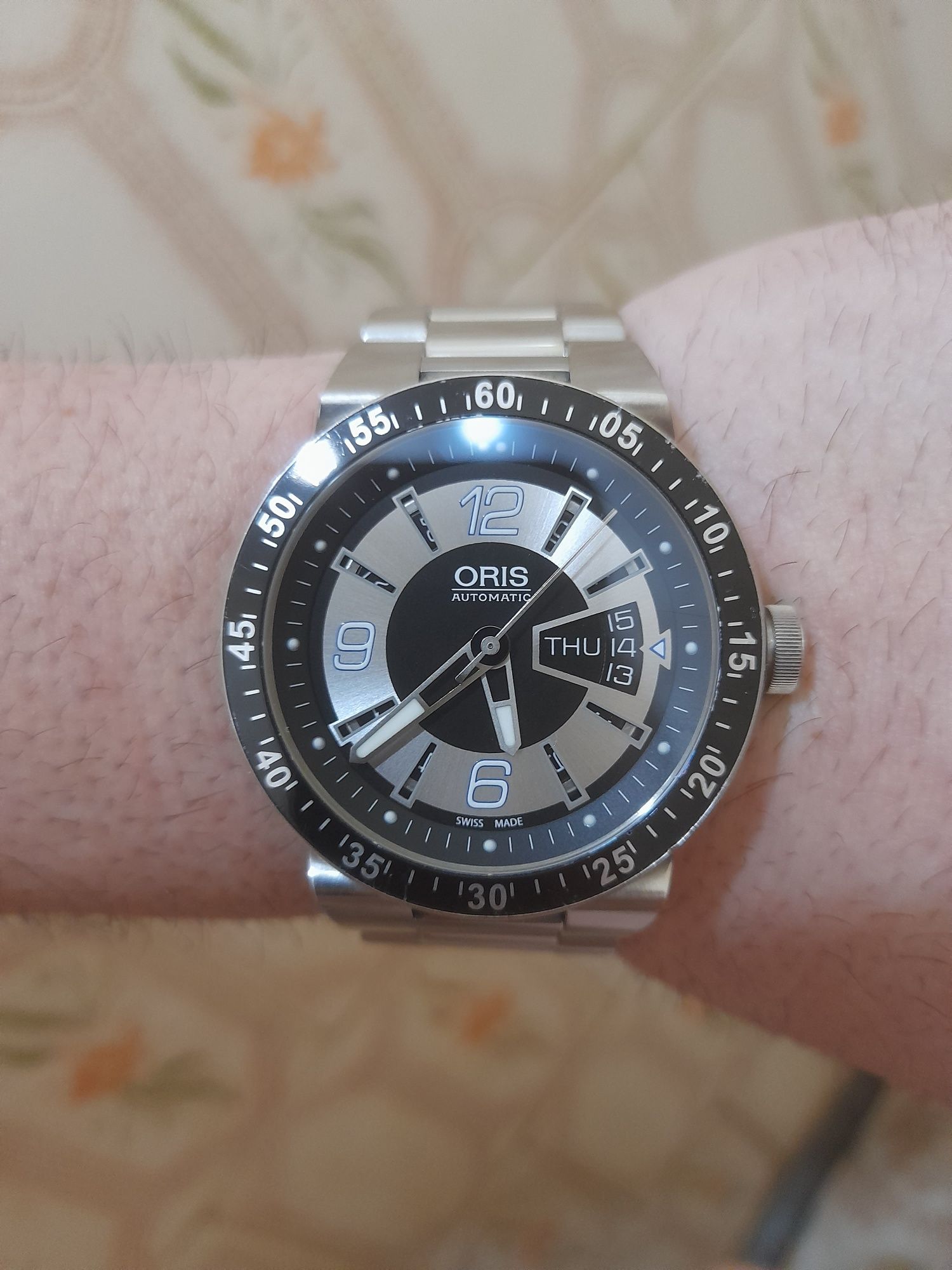 Oris day date automatic