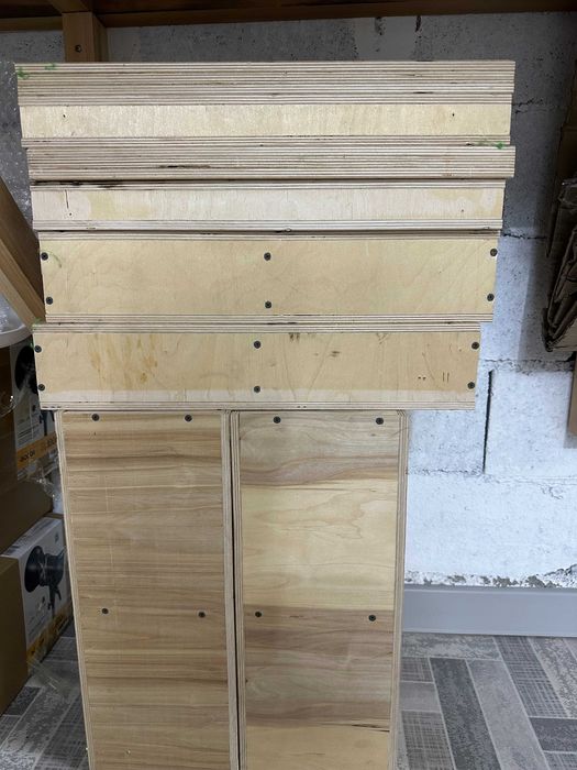 Набор деревянных опор Standard White Apple Boxes Set for Studio