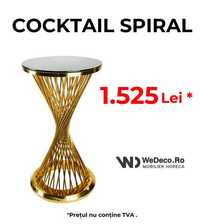 Mese sali evenimente, nunta,cocktail de vanzare- Masă Cocktail Spiral