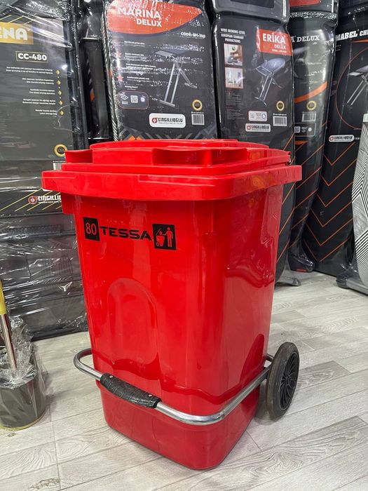 Педальные мусорные баки урна 80 л и 100 л – Иранское качество