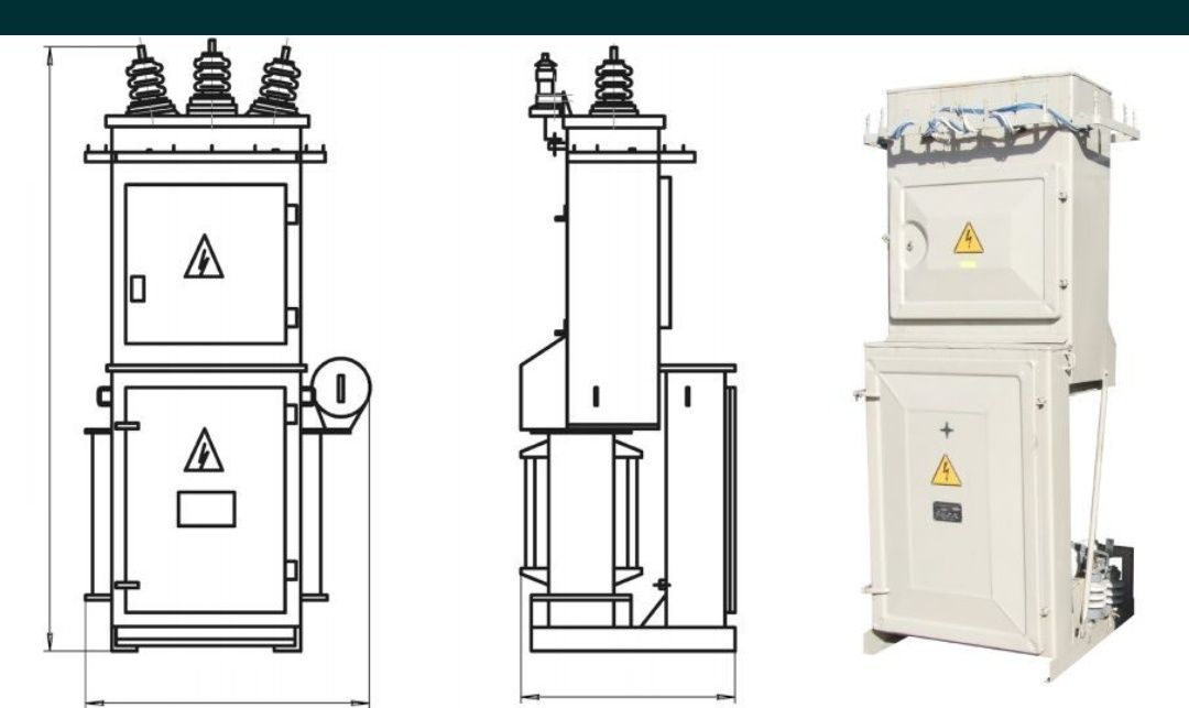 Комплектные трансформаторные подстанции типа КТП, КТПН, КТПГ