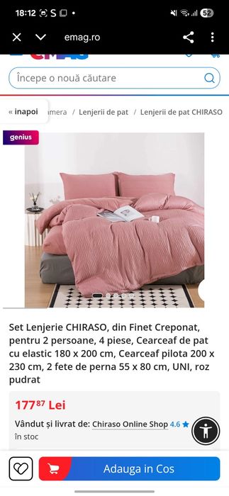 Lenjerii de calitate superioara se vinde si la bucata dar si en-gros