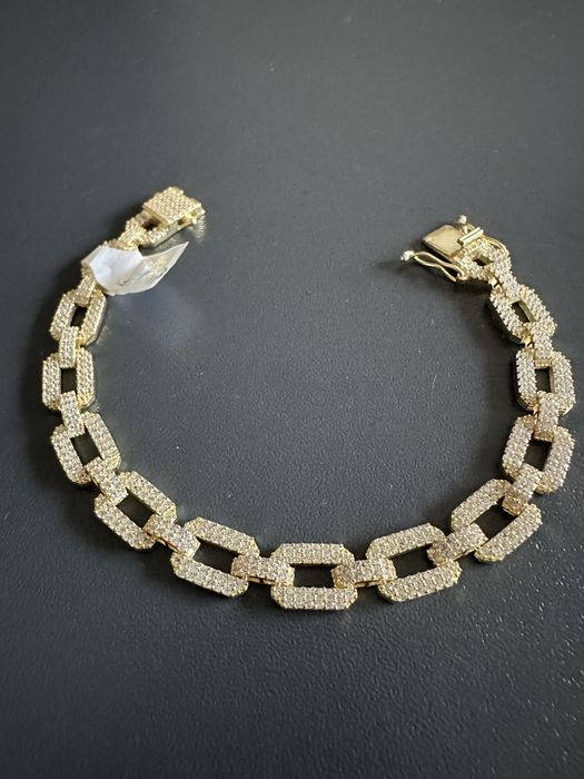 Bratara din argint rodiat auriu!!