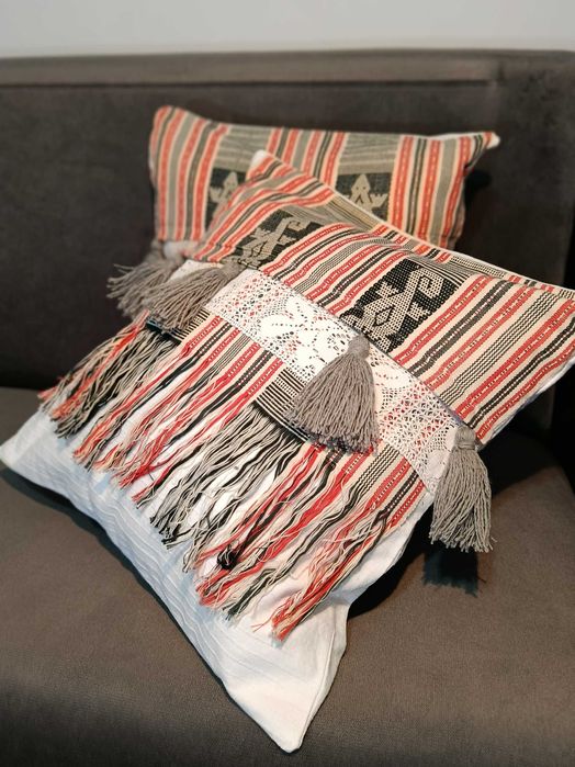 Set 2 perne decorative unicat