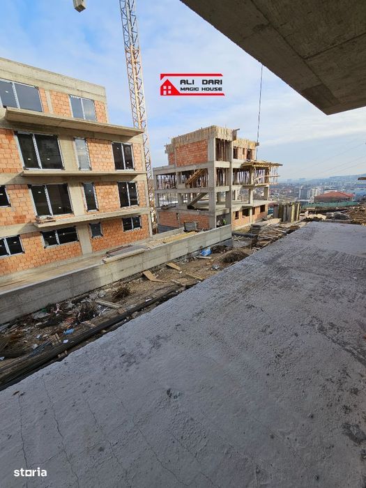 Blocuri în curs de ridicare - Apartamente semifinisate - 1,2 ,3 camere