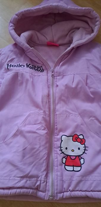 Geaca groasă hello kitty