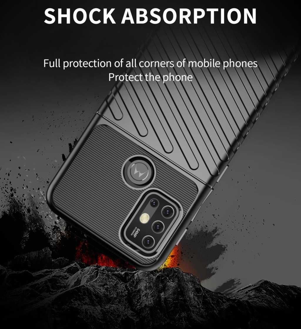 Motorola G50 G60 G31 G41 G51 G42 E22 E32 Удароустойчив Кейс THUNDER