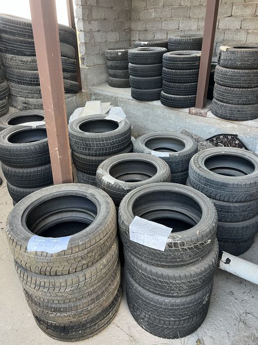 Зимние шины в хорошем состоянии