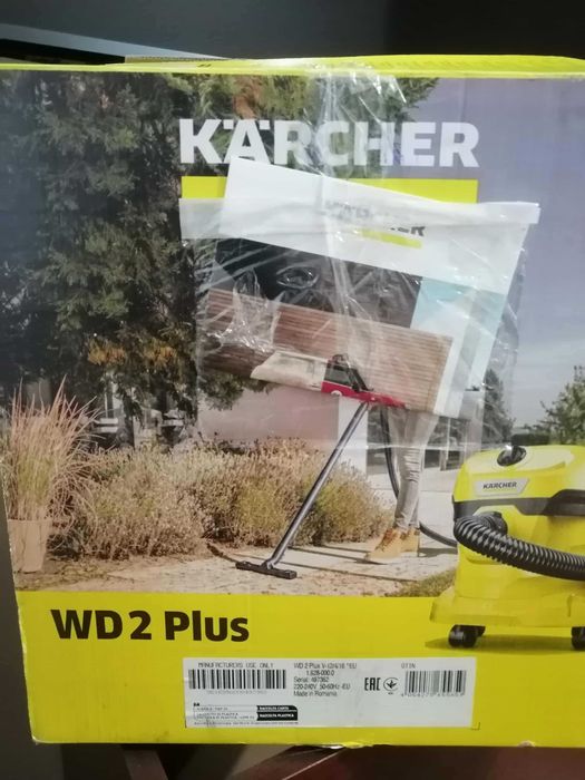 Прахосмукачка Karcher WD 2 PLUS + подарък 10 торбички!