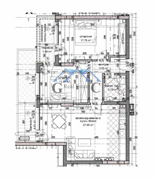 Тристайни апартаменти от 166900 евро-184900 евро, Младост
