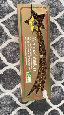 ретро немски коледни лампички