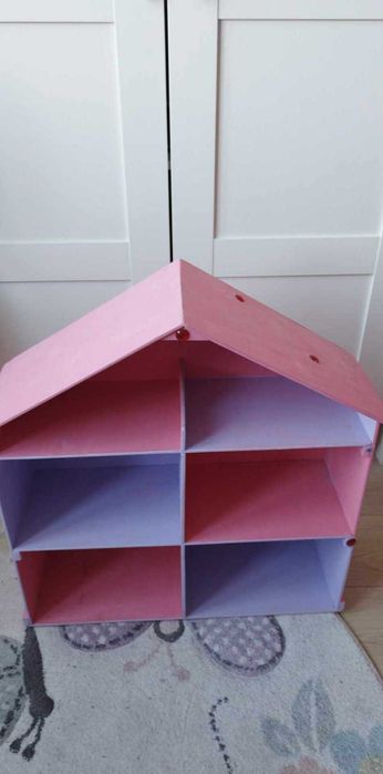 Намалена.Голяма дървена къща за кукли. Ръчна изработка