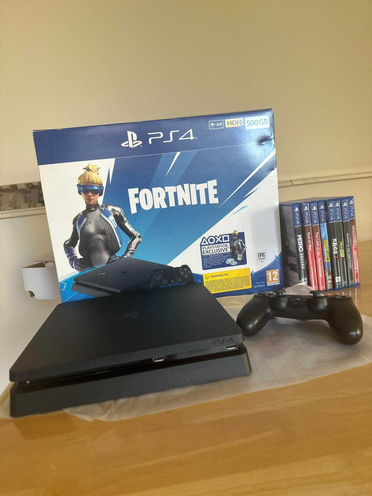 playstation 4 slim edition + GAMES