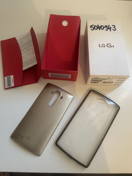 Vand Capac spate, husa spate si cutie cu garantie de LG G4