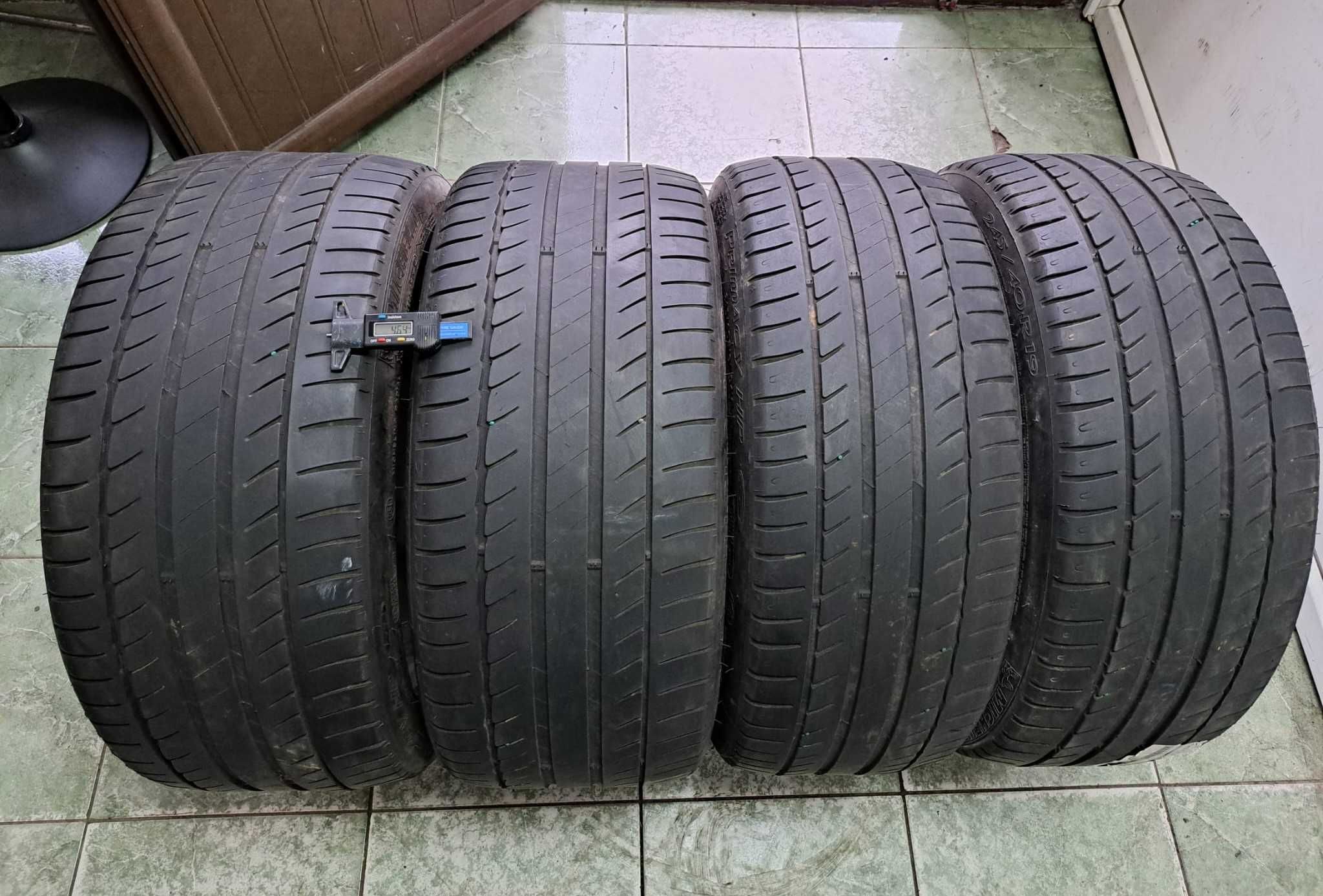 Set anvelope 275/35 R19 cu 245/40 R19 Michelin runflat