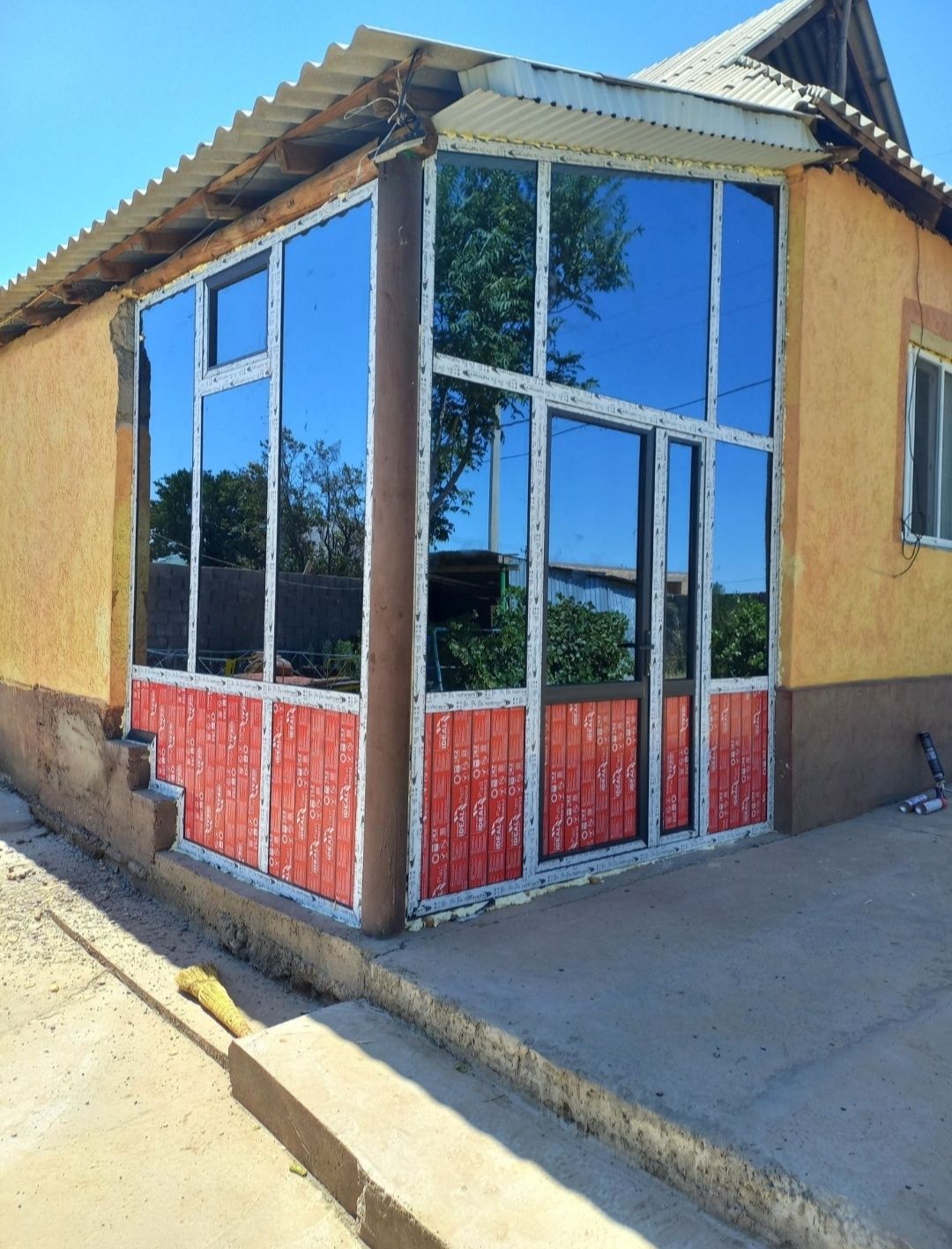 Пластик терезе витраждар жасаймыз