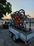 Închiriez suport transport biciclete