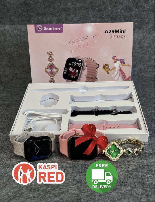 Smart watch hermes apple умные часы смарт для фитнеса с гарантией