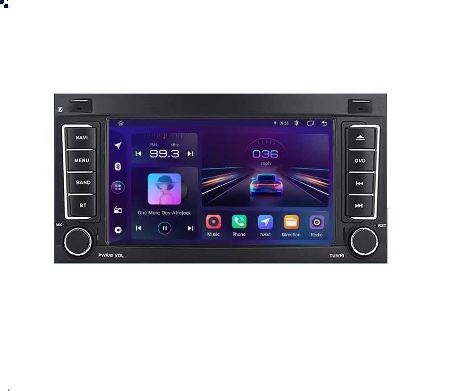 Navi Android VW Touareg  / Transporter T5,cu CarPlay si AndroidAuto