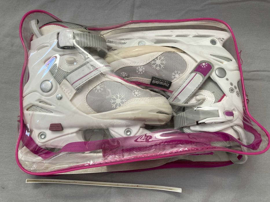 Patine de gheata reglabile, nr. 28-32, Crivit Sports Kinder Thinsulate