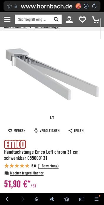 Suport prosoape baie Ecmo nou