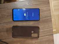 Motorola G60, Moonless black, със силиконов гръб и предпазно стъкло