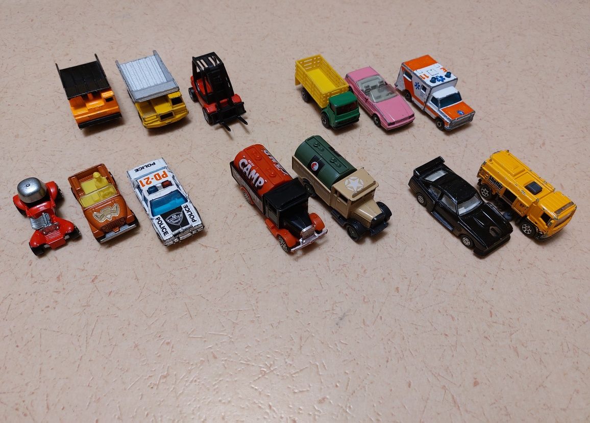 Колички matchbox, corgi, majorette, siku, hotwheels.