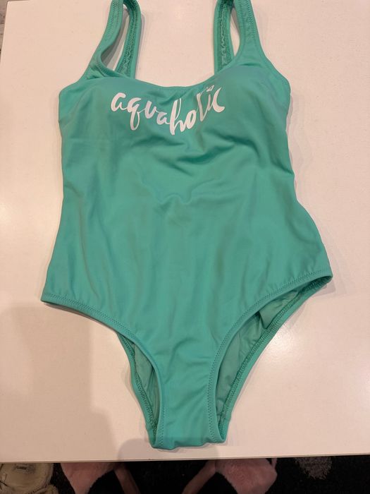 Цял бански в зелено