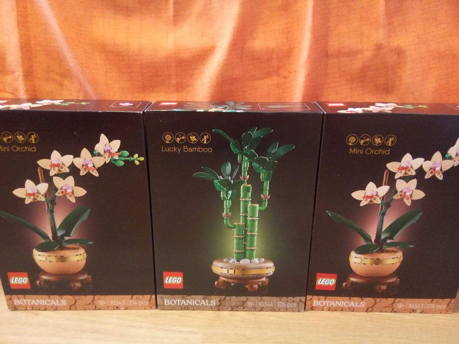Lego flori (Botanical, Icons, Friends), seturi sigilate