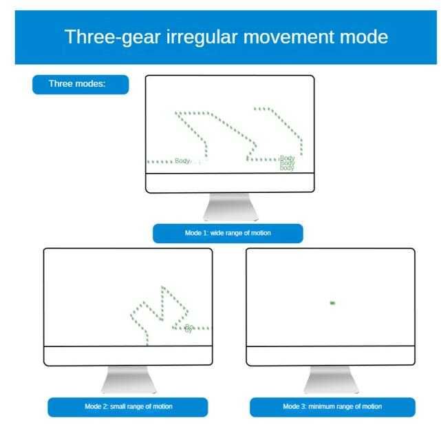 Air Drive Mouse Jiggler Moji Виртуална Мишка Фалшив Симулатор Движение