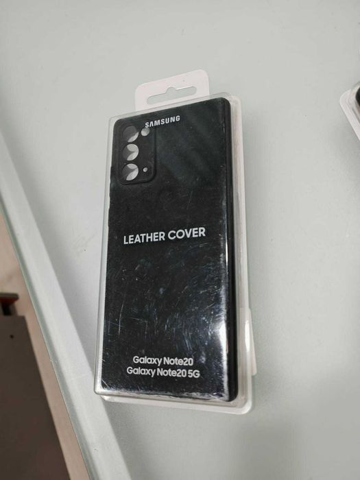 Husa samsung note 20 5g piele si silicon