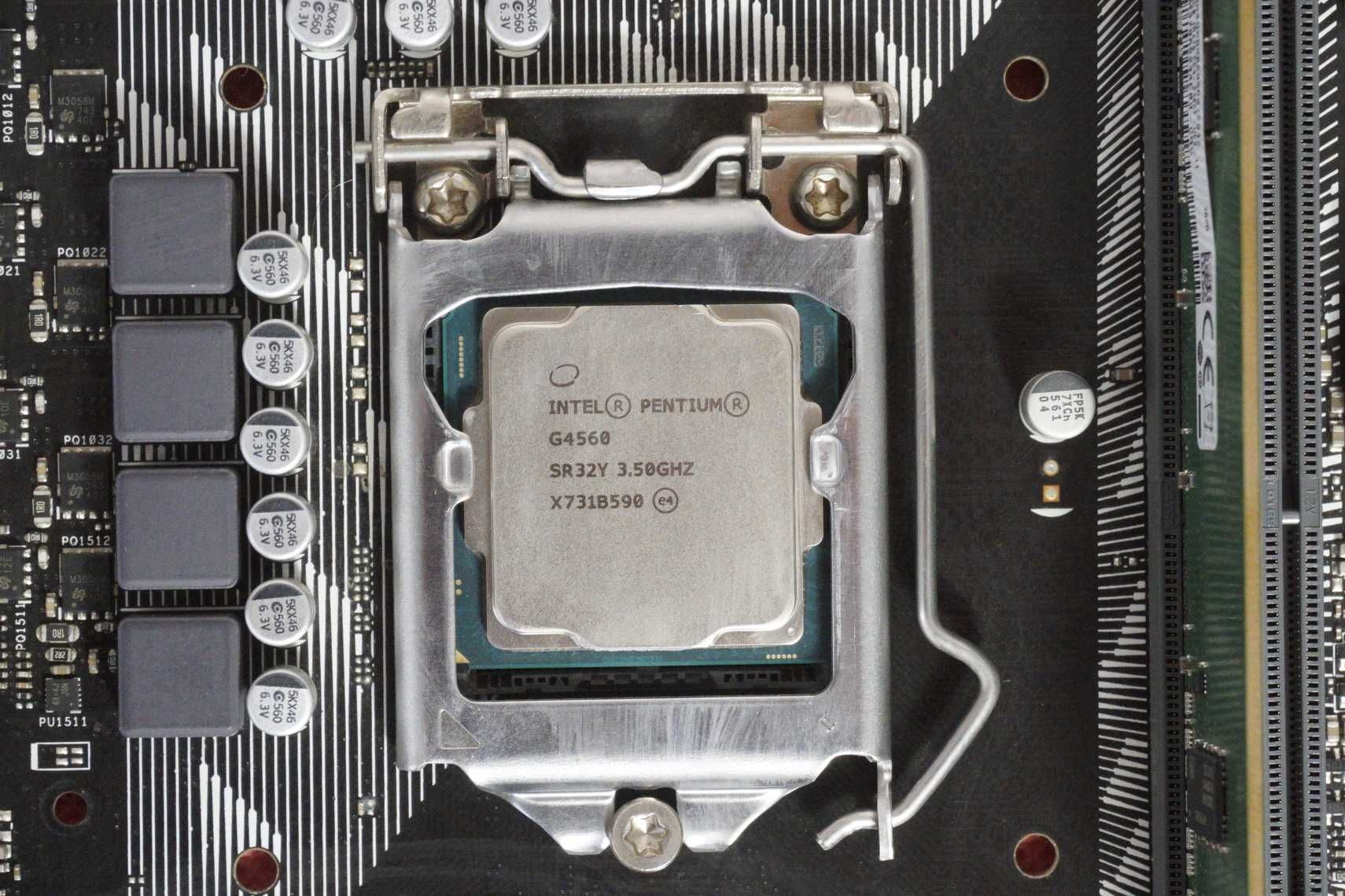 Комбо Дъно ASUS B250 Mining expert intel 6-7th gen с процесор, 4GB RAM