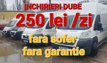 Inchirieri dube / inchirieri autoutilitare  fara garantie fara sofer