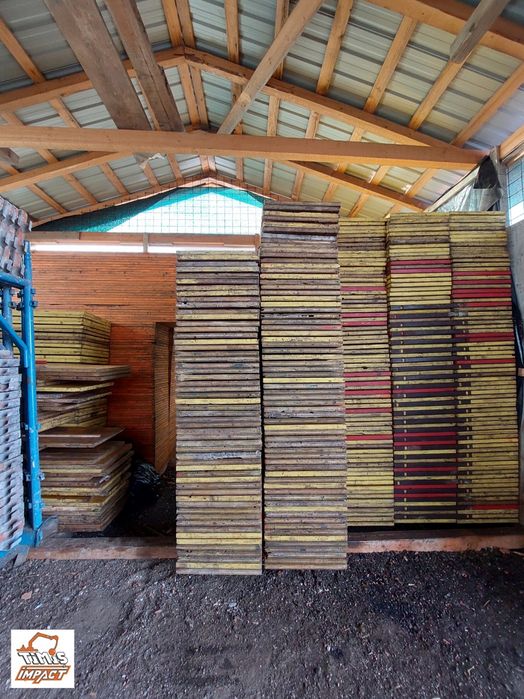 Inchiriem panouri tip doka, cofrage, schela metalica / pe roti, popici