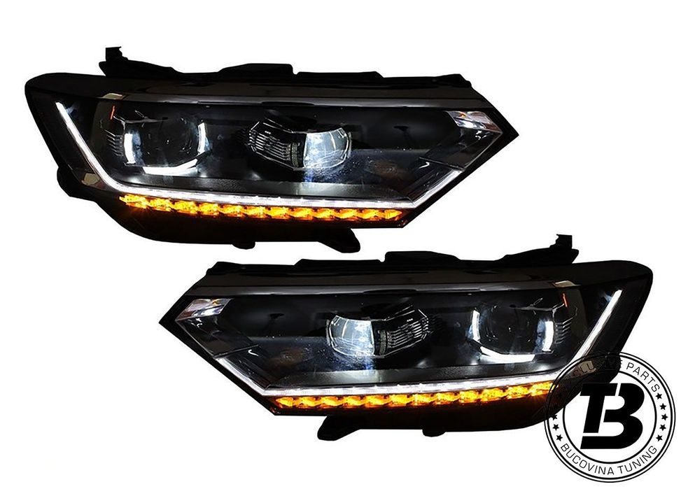 Faruri Full LED compatibile cu VW Passat B8 3G Matrix Design