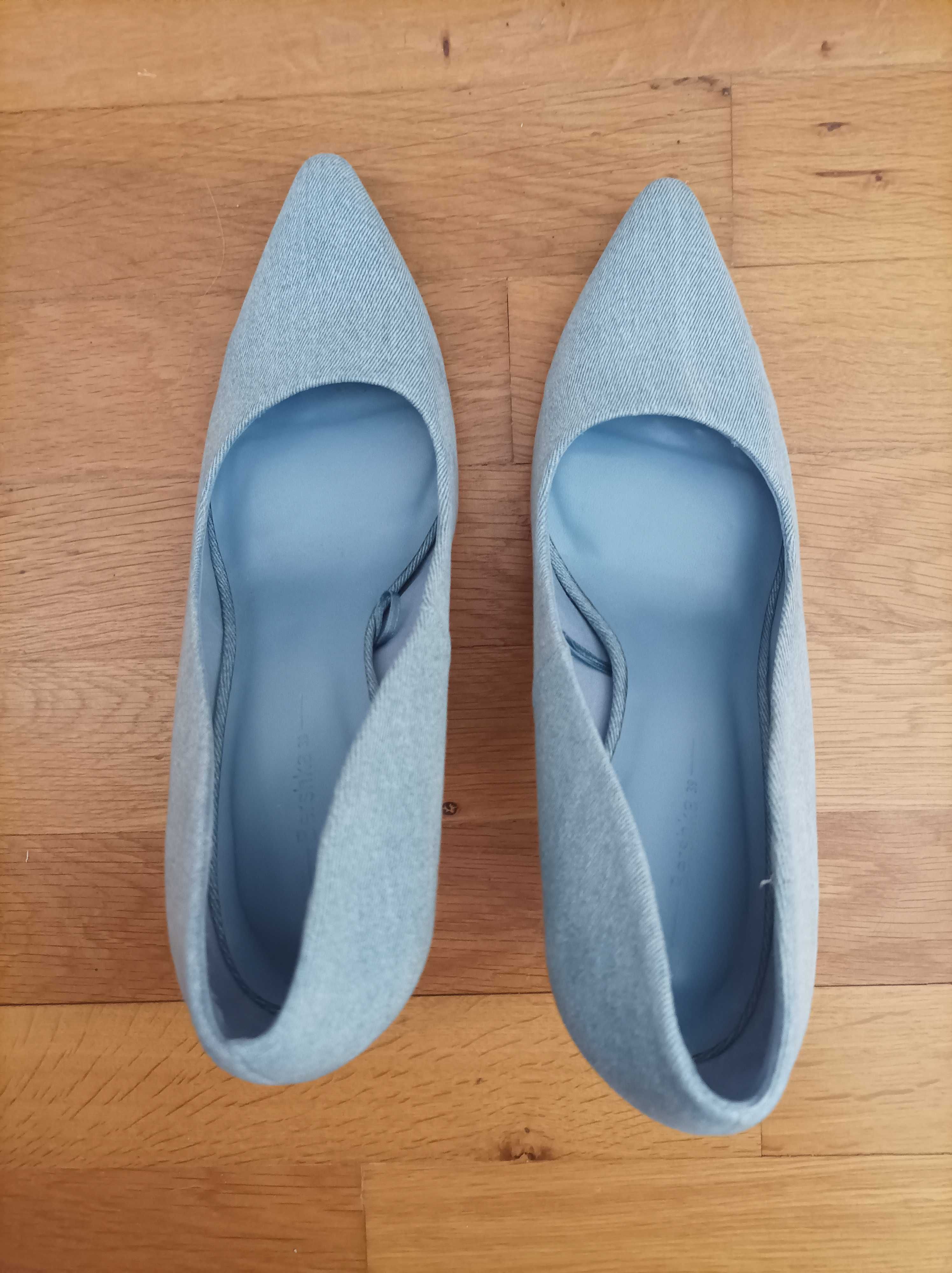 Bershka деним обувки
