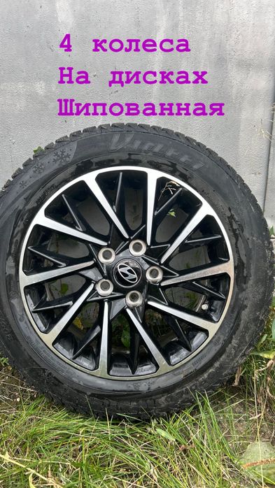 Комплект дисков с зимней резиной на 16 4 колеса