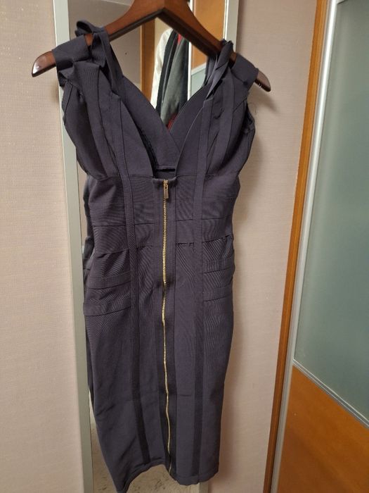 Рокля S/M тъмно сива