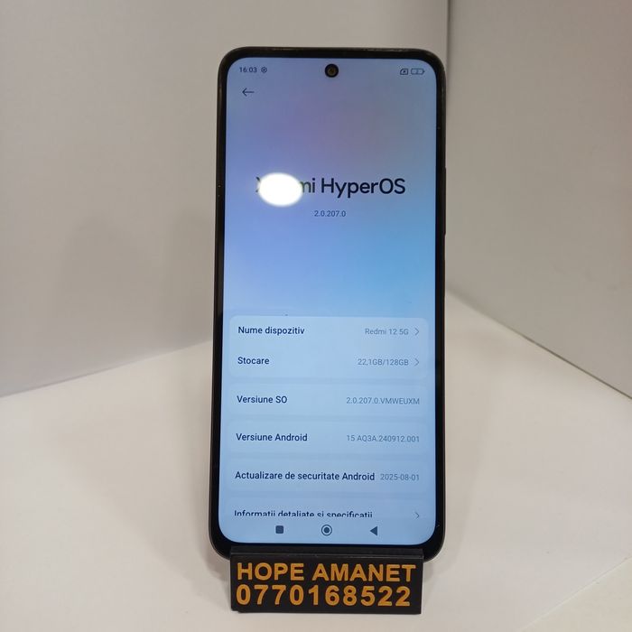 Hope Amanet P1 / Redmi 12 #35621