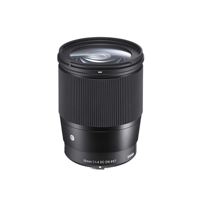Sigma 16mm F1.4 DC DN | Contemporary за Sony E-Mount – Топ Състояние!
