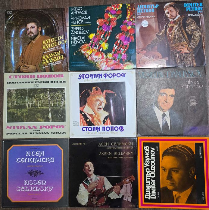 Грамофонни   плочи с класика, хорове, литургии 1