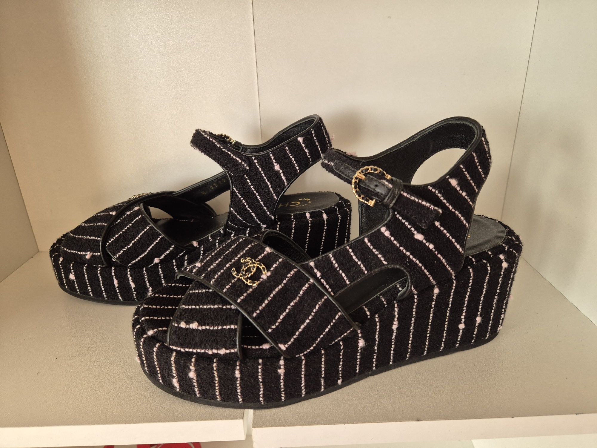 Chanel сандали ест.кожа