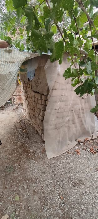 Саман, жженный и пескоблок